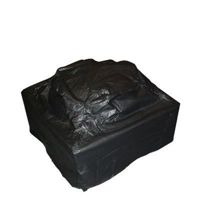 Fire Sense Square Fire Pit Vinyl Cover For Patio Heaters Heavy Duty 10 Gauge Felt Lined Water 38” x 38”