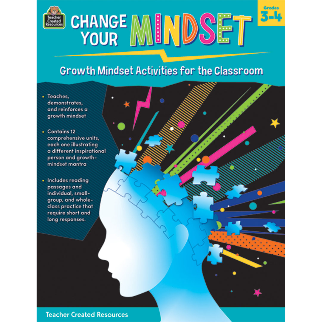 Growth Mindset Activities for the Classroom (Set of 80) Teacher Created Resources