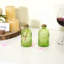 Green Glass Decorative Bottle