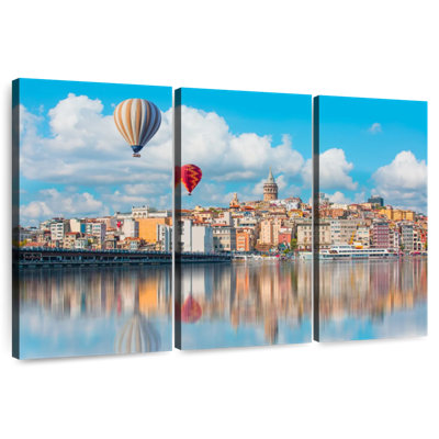 Montgolfières au-dessus de Galata