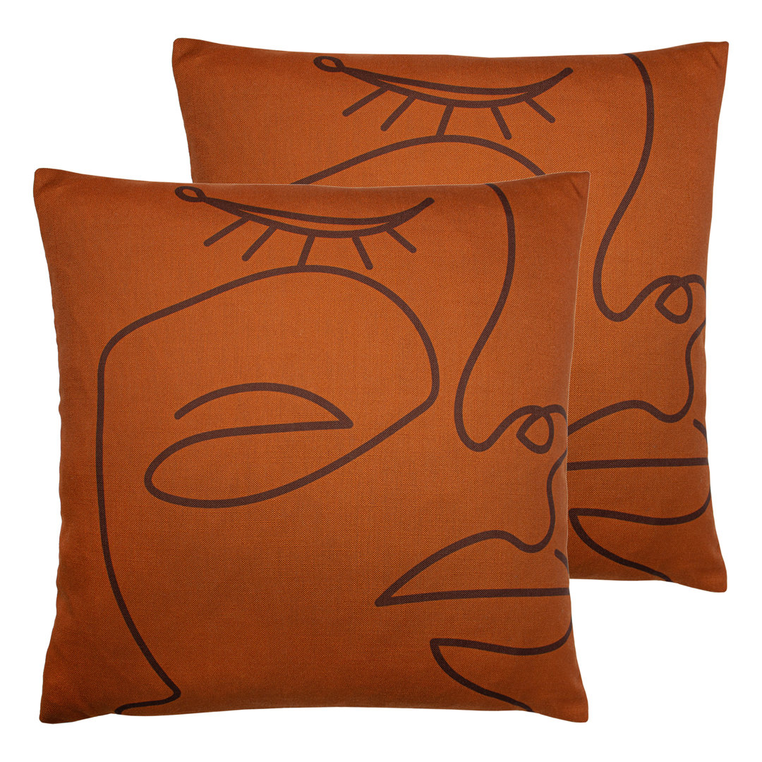 Abstract Square Cushion