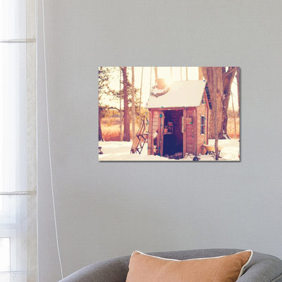 Santa's Workshop by Kelly Poynter - Wrapped Canvas Print