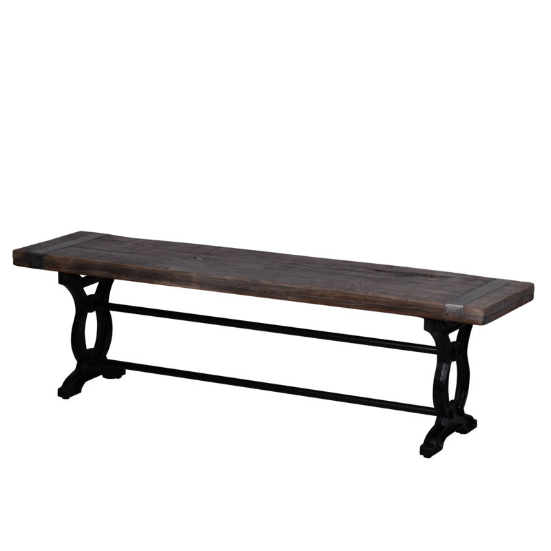 Sharece Solid Wood Bench