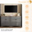 Buffet Mid-Century avec poignées rustiques-2071698866