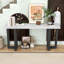 Console avec pieds en bois-1710193861