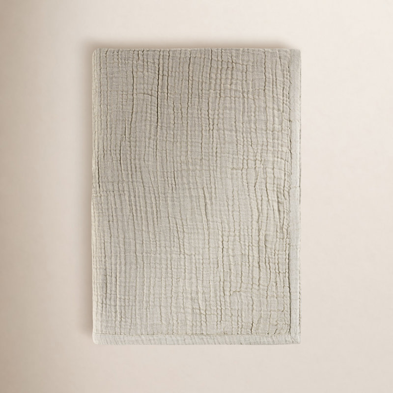 Tc Cotton Linen Blend 50"x70" Throw Blanket