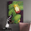 «Lime Orchid II», impression sur toile tendue-814572799