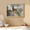 «Countryside Wall Art Natural Landscape Country Farmhouse», reproduction d'art rétro