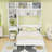 Murphy Bed with Cabinets, Built-In Desk, and Shelves-2015996800-2015996814
