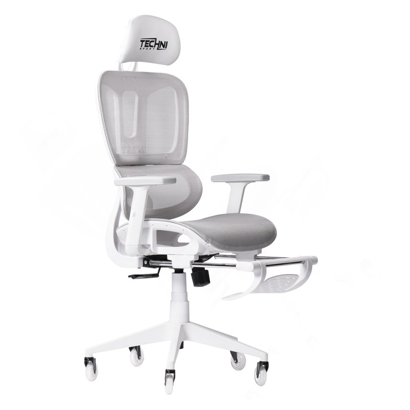 Techni Sport AIRFLEX2.0 White Mesh Gaming Chair