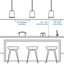 Luminaire suspendu industriel en verre clair à une lumière Urban-576337801