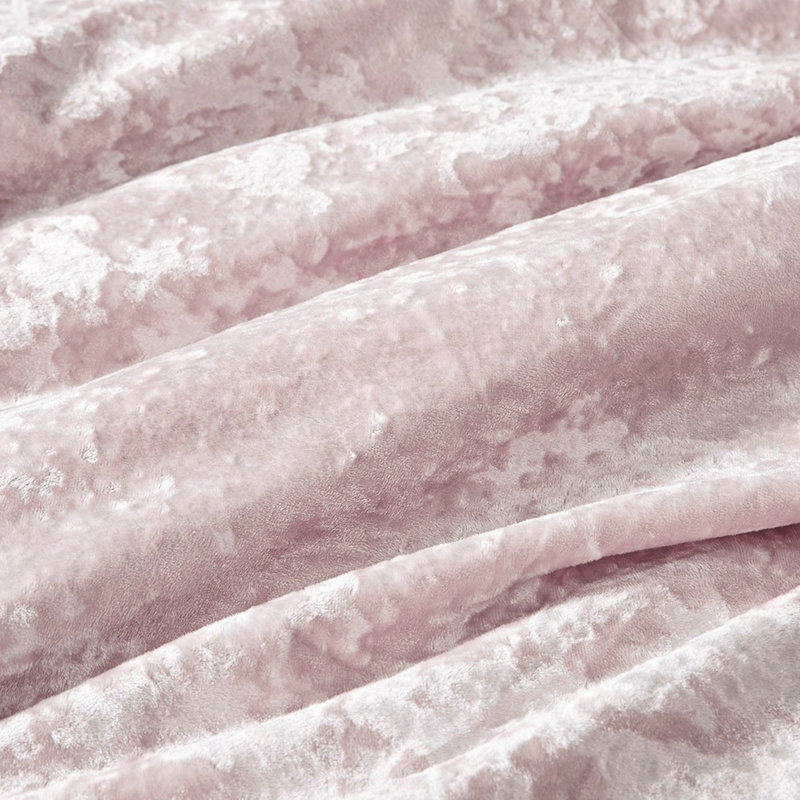 Édredon pour lit double / grand lit - Velours doux et mauve
