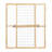 Rumi Wood Pressure Mounted Pet Gate