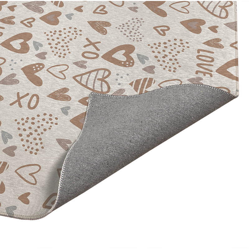 Tapis de jeu Love Kids, Rectangulaire 3 pi x 5 pi