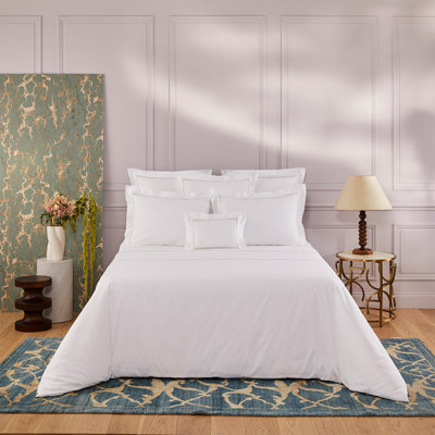 Duo Orange Twin Duvet Cover