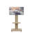 Tv Stand With Shelf For Living Room, Bedroom,Offices,Mobile Tv Cart For 32-75 Inches,Floor Stand With Mount On Lockable Wheels-1979335056