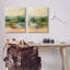 Across the River Landscape, ensemble de 2 reproductions d'art sur toile par Silvia Vassileva-665455406