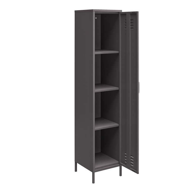 Thiam 1 -Door Cabinet, Grey