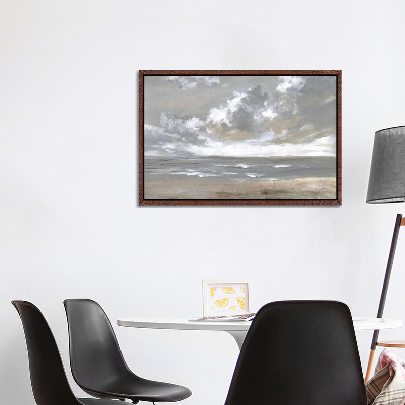 Windswept - Print on Canvas, Classic Brown Wood Framed, 101.6 cm H x 66.04 cm W