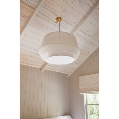 Luminaire suspendu tambour à 1 lumière Debi