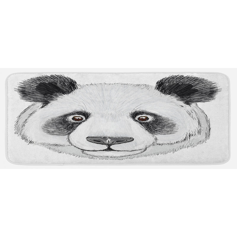 Eclectic Polyester Kitchen Mat