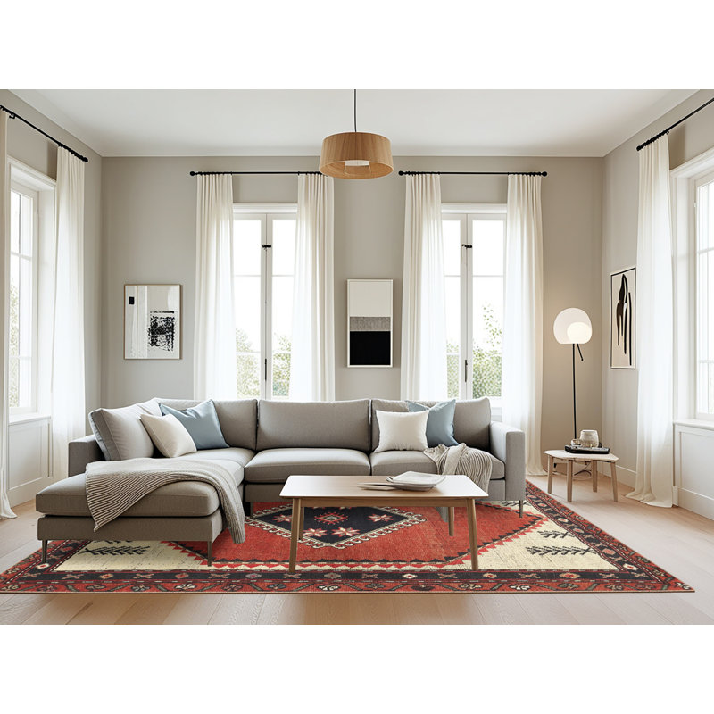 Southwestern Indoor Rug, Rectangle 8' x 10'