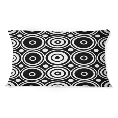 Coussin lombaire blanc Mid-Century