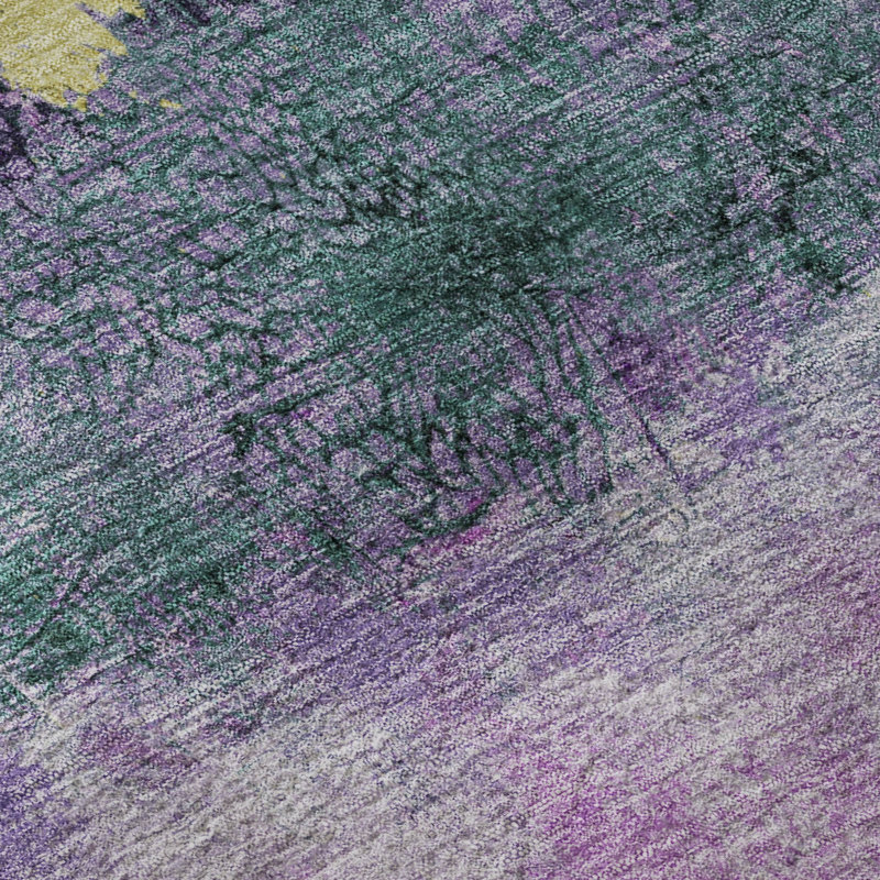 Premium Machine Washable Varroville AMF1716 Abstract Rug, Rectangle 5' x 7'6"