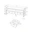 Meuble télé, console, meuble multimédia, tiroirs de rangement, salon, métal stratifié pour chambre à coucher-133039671