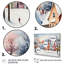 Multicolor Frosty City In Winter IV - Art mural paysage d'hiver-72565270-72565251