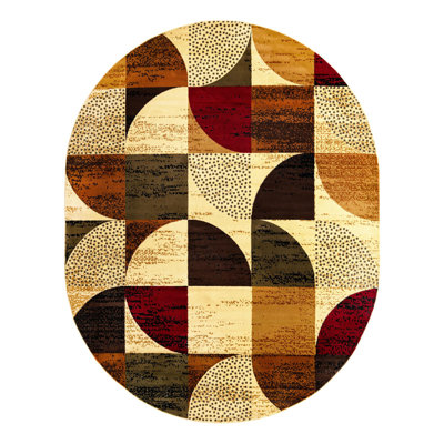Cafe Geometric Indoor Rug