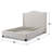 Hampton  Wingback Bed, Linen-108856406-108856408