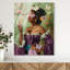 French Queen Elle Canvas Fashion Print by Oliver Gal-2091819719-2091305341