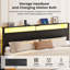 Lit plateforme industriel avec base de recharge et lumières DEL-67497448-194189858