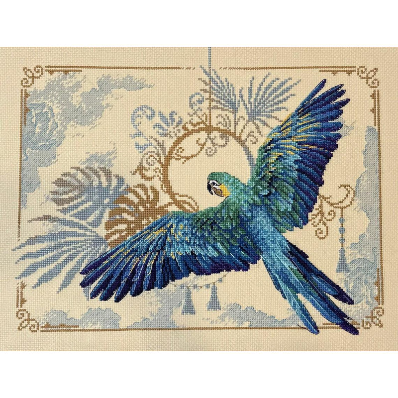 Ensemble de points de croix Riolis Tropical Beauty Ri182