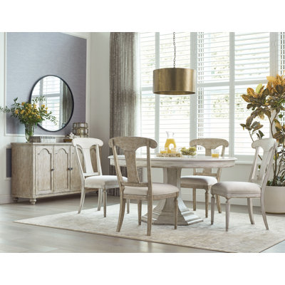 Chaise d'appoint en bois MAEVE - crème