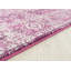 Tapis rose à motif géométrique Dietz-26967061