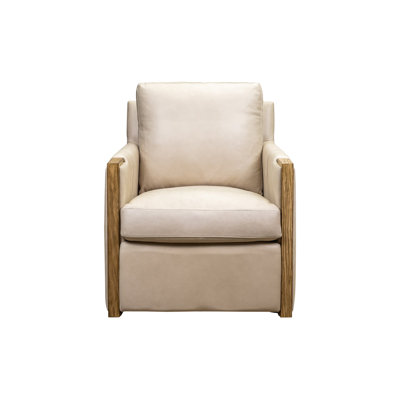 Mylaya Upholstered Swivel Armchair
