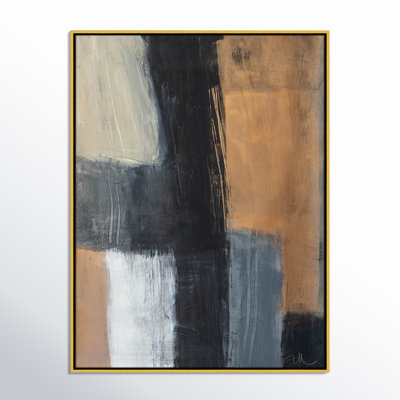 Karl Metallic Slate II by  Print