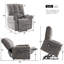Upholstered Heated Massage Chair-648186064
