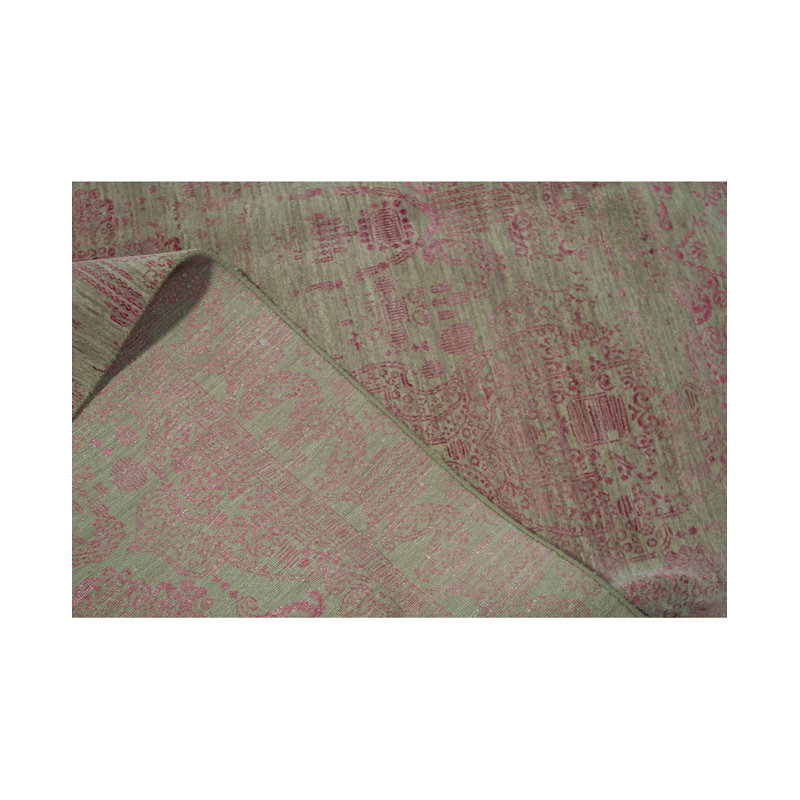 Wool Damask Area Rug