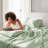6 Piece Luxury Sheet Set Sage Queen