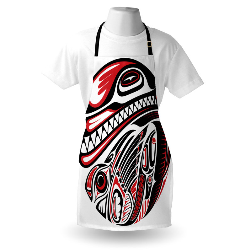 No Pattern Bib Apron