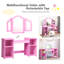 Coiffeuse avec miroir Clearview-1176622723