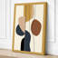 Organic Alignment Mid-Century - Wrapped Canvas-131762194-131762200