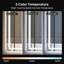  Miroir de salle de bain à DEL avec antibuée et luminosité-542540355