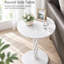 Solid Wood Top End Table-406665839
