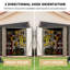 7.3 ft. W x 9.5 ft. D Metal Pent Storage Shed-106808495