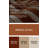 DiagonalStripes Rust Beige Canvas Wall Art-1077914444