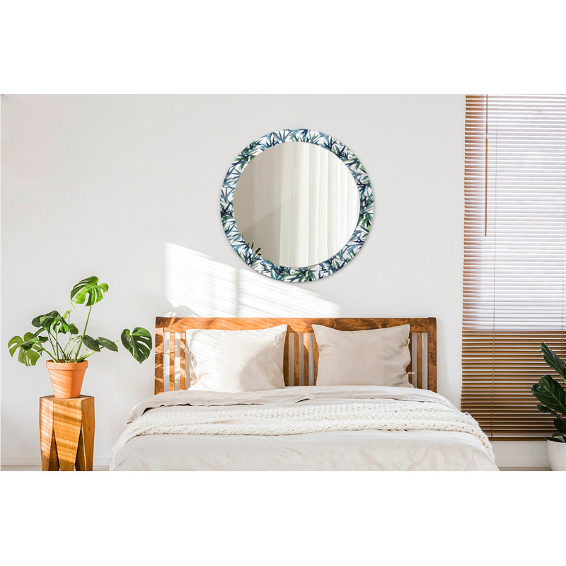 Huldar Glass Flat Wall Mirror